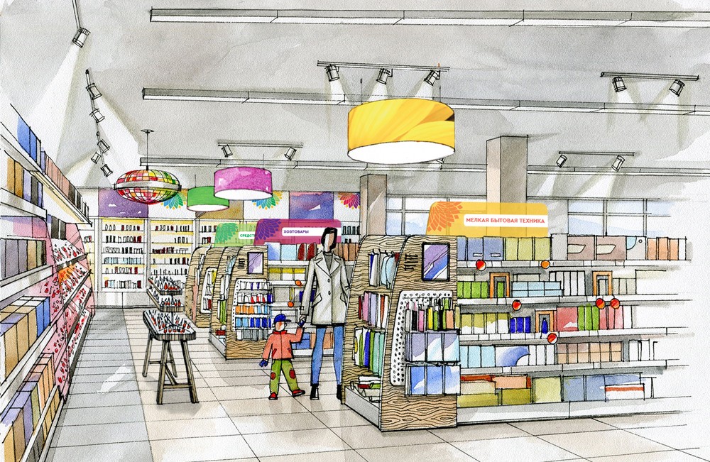 Обновление визуального формата сети магазинов «Улыбка радуги» 13