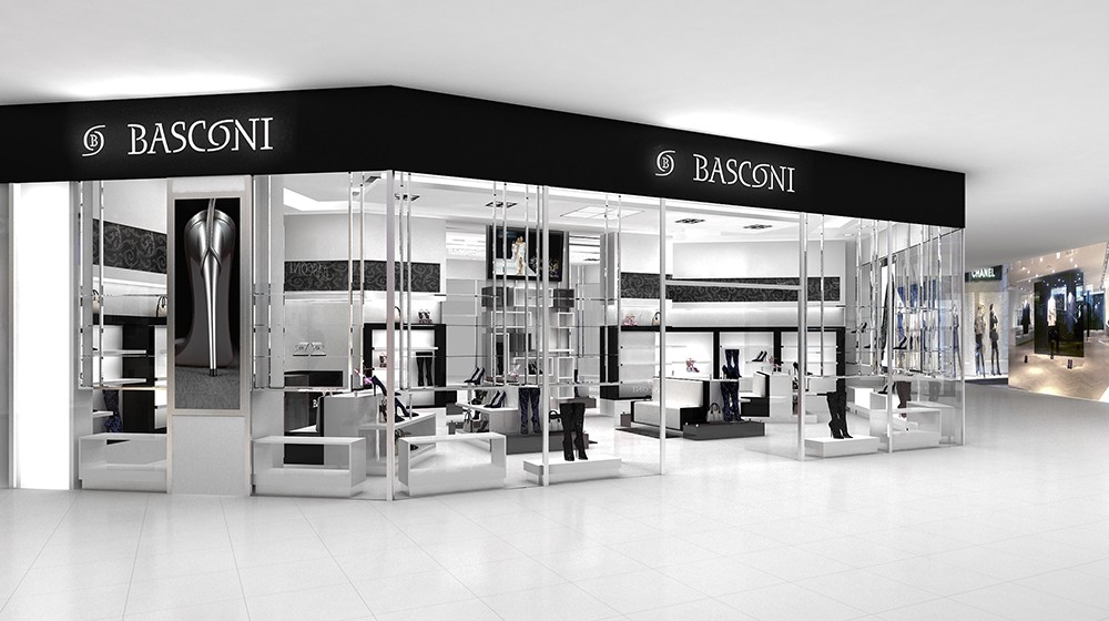 Рестайлинг фирменного стиля розничной сети магазинов обуви BASCONI 2