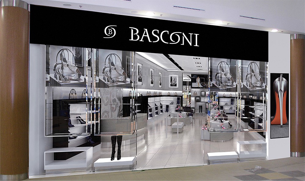 Рестайлинг фирменного стиля розничной сети магазинов обуви BASCONI 6