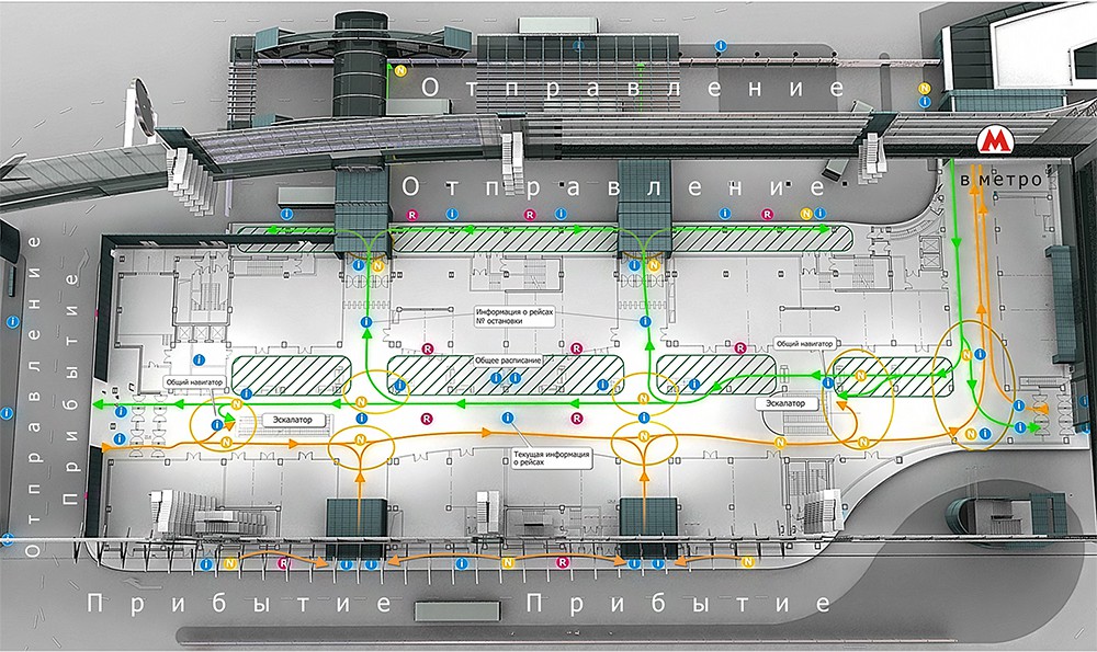 Разработка дизайна транспортно-пересадочного узла «Планерная» 5