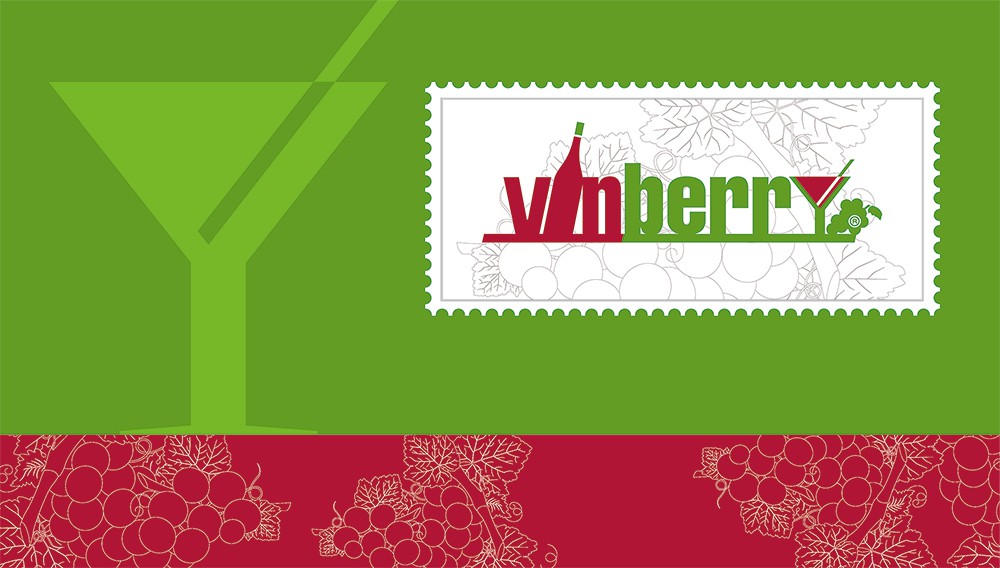 Разработка бренда сети гипермаркетов алкоголя VINBERRY